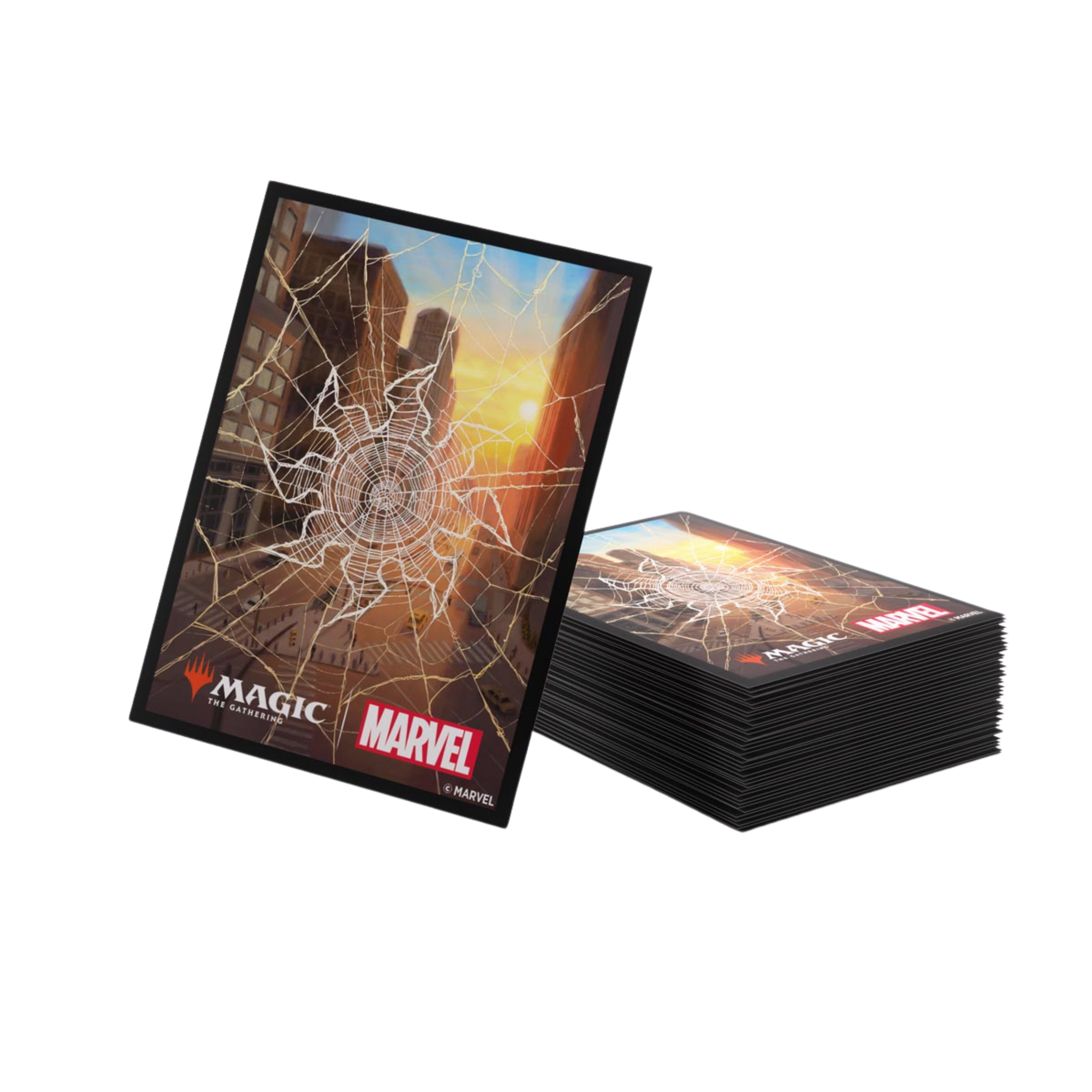 Magic: The Gathering - Marvel's Spider Man: Plains Art Sleeves 105ct